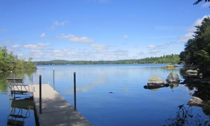 Augusta House | Tranquil Waterfront Retreat with Pool & Lake View Awaits