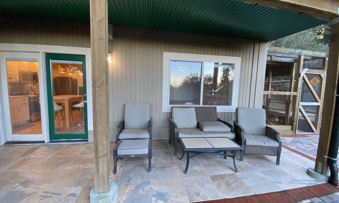 Holy City Apartment | Scenic Apartment in Los Gatos Mountains with Patio View