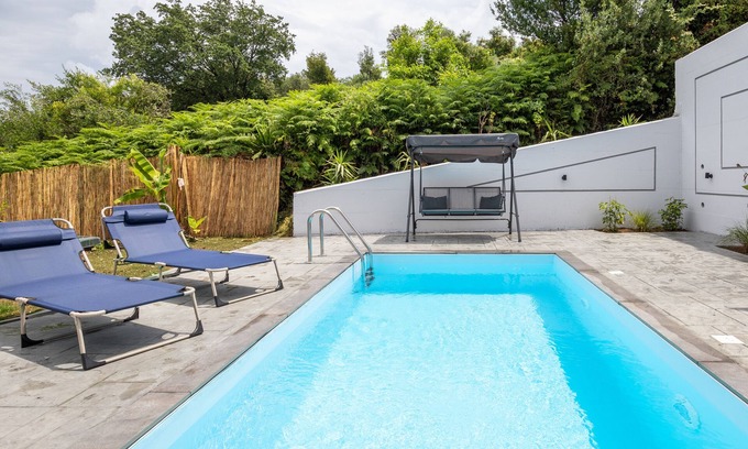 Kontokali Apartment | Private Apartment with Pool, Steps from the Beach!