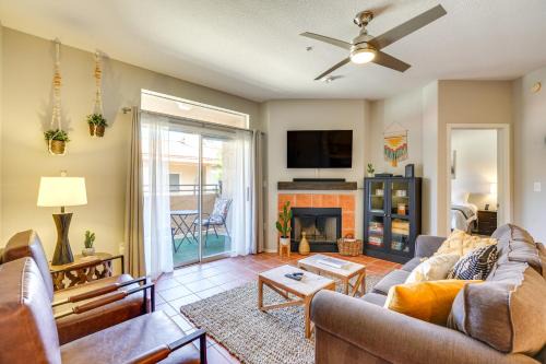 North Mountain Apartment | Inviting Phoenix Retreat with Private Balcony & Pool Access