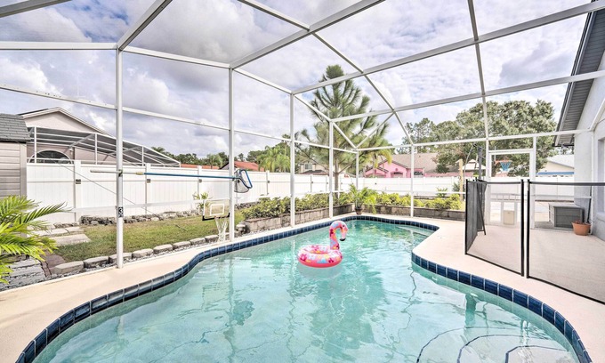 Lindfields House | Family-Friendly Kissimmee Retreat with Private Basketball Court