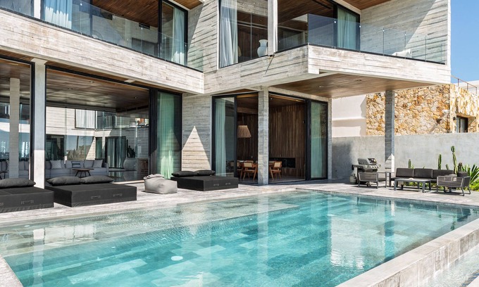 Ek Balam Village Villa | Seaside Retreat: Private Beach House with Pool Access