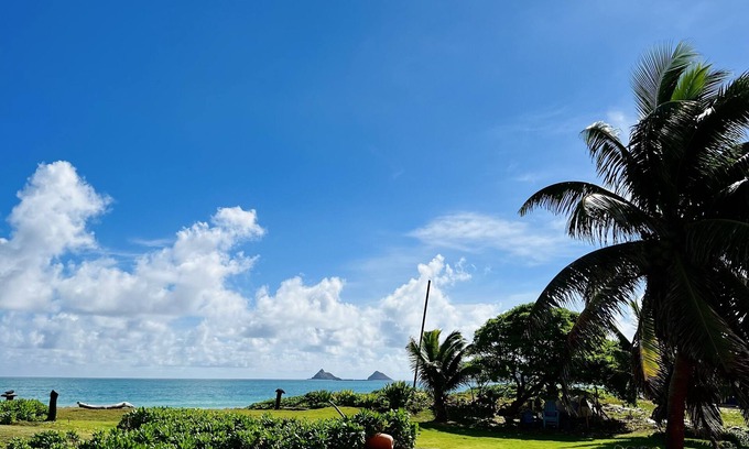 Kalama Tract Apartment | Oceanfront Private Beach Retreat with Top Amenities