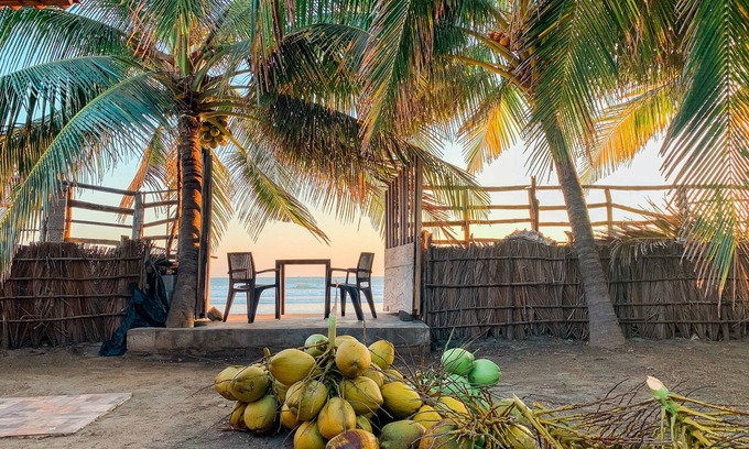Jucuaran Villa | Seaside Escape: Private Beachfront with Ocean View & Spa