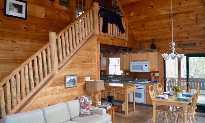 Canton Cabin | Serene Cabin Near Waynesville & Asheville with Spa Amenities