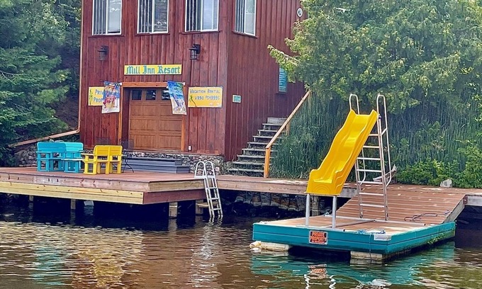 Hayward Cabin | Exclusive Chippewa Flowage Cabin with Lake View & Dock