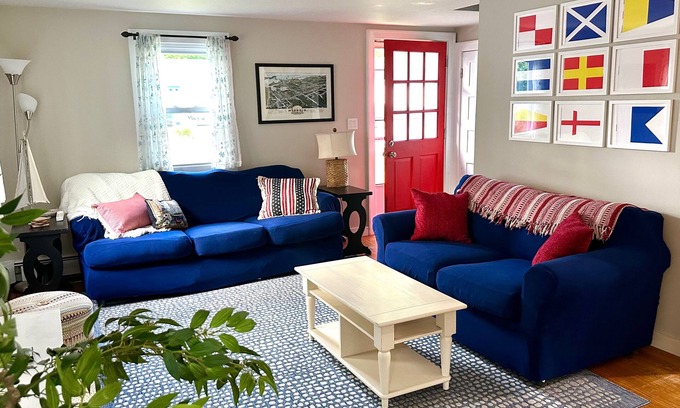Hyannis Port House | Charming Cape Getaway Steps from the Beach, Rated 9.6