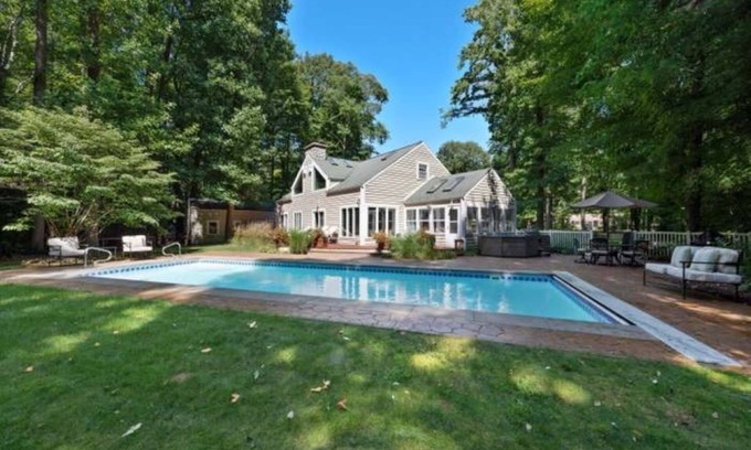 Harbert House | Exceptional Cherry Beach Pool House with Heated Pool & Spa