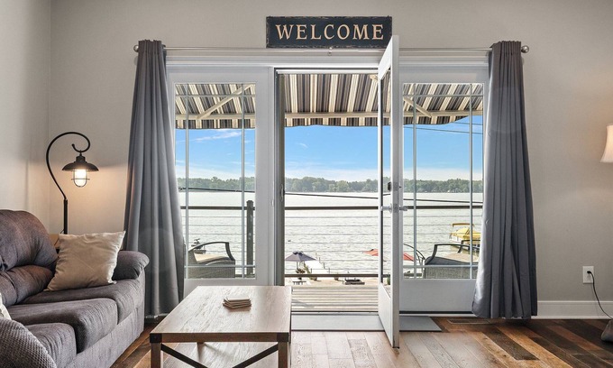 Bass Lake House | Ultimate Retreat with Private Dock and Game Room Access