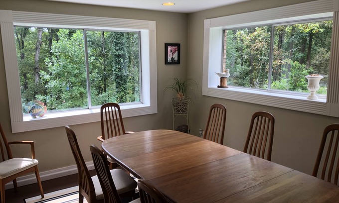 Buford House | Lakefront Retreat with Private Entrance and Family Amenities
