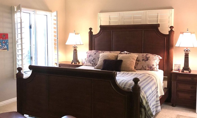 Valley Center House | Private Entry Gated Suite with Mountain Views & Pool