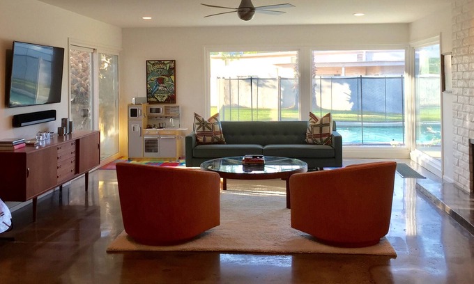 Bermuda Dunes House | Family Friendly Mid Century Home with Pool in Bermuda Dunes