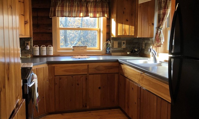Naples Cabin | Secluded Cabin Retreat with Breakfast and Family Amenities