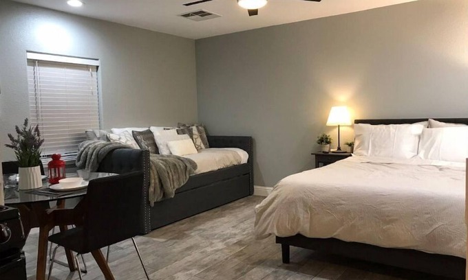 Rose Garden House | Cozy Guest Suite with Kitchen, 3 BD Near SJC - Pet Friendly