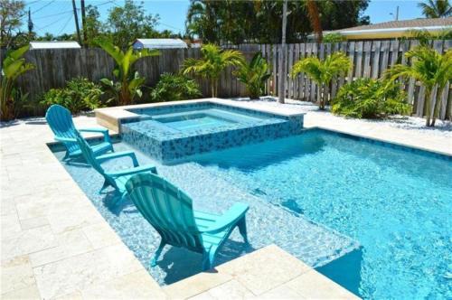 Deerfield Beach Villa | Private Heated Pool Retreat Minutes from the Beach