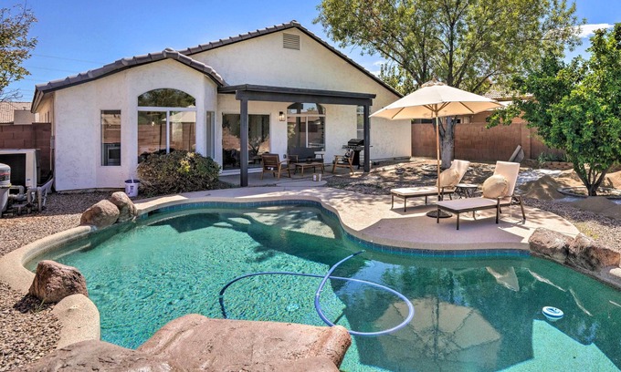 Paradise Valley Village House | Serene Phoenix Retreat with Private Heated Pool & Spa