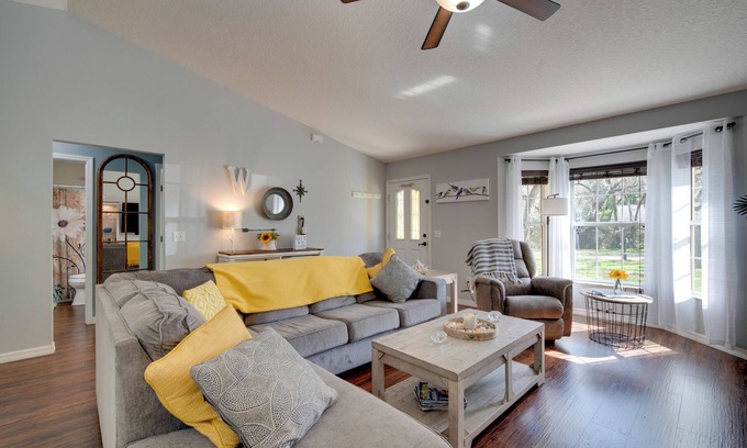 Homosassa House | Ideal Homosassa Home with Private Heated Pool & Ocean View