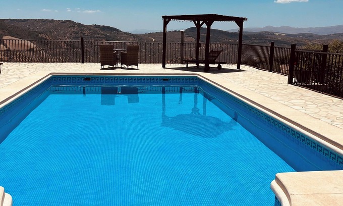 Algarinejo Cottage | Secluded Hillside Cottage with Ocean Views and Private Pool