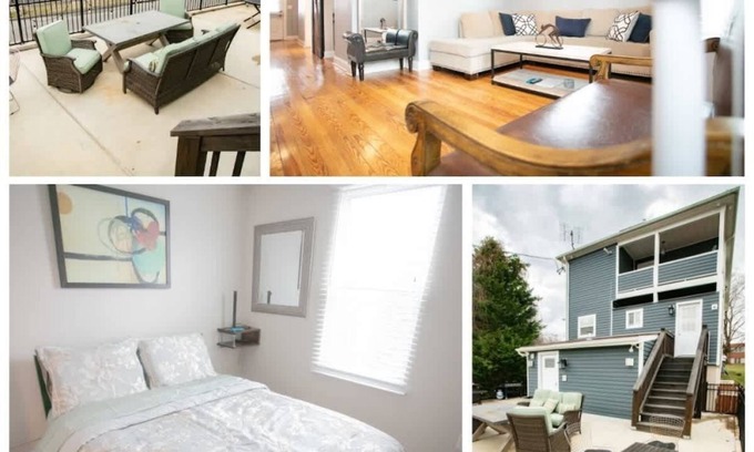 Roanoke Apartment | Top-Rated Private Hilltop House in Vibrant Downtown Roanoke