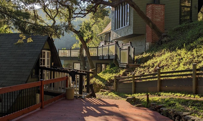 Mill Valley House | Relaxing Retreat with Hot Tub and Forest Hill Views