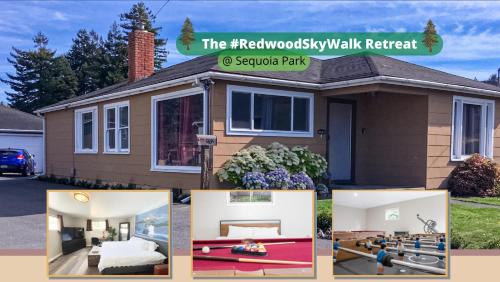 Eureka House | Discover the RedwoodSkyWalk Retreat Near Sequoia Park