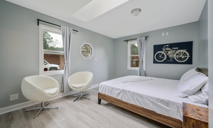Durham House | Downtown Durham Private House: Pet-Friendly & Family Welcoming