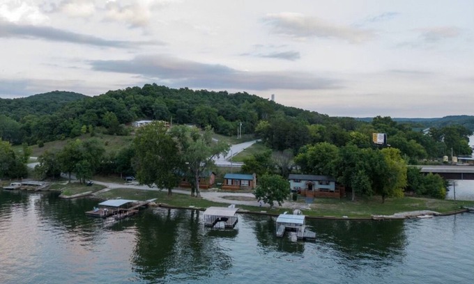Camdenton House | Exclusive Island Retreat with Private Docks and Amenities