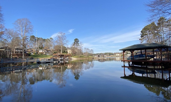 Hickory House | Experience Ollie's Hideaway: Lakefront Home with Spa