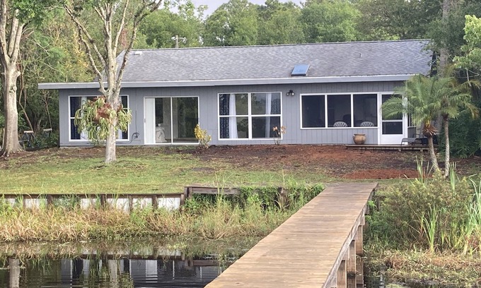 Sebring House | Exceptional Lakefront Home with Dock Near Sebring Raceway