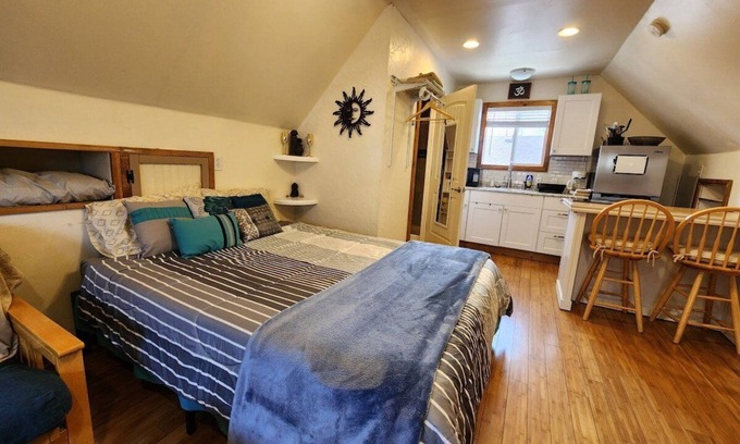 Ogden Apartment | Private Loft Studio with Mountain Views – Near DT
