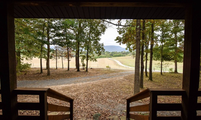 Etowah Cabin | Top-Rated Private Log Cabin at Windswept Farm Retreat