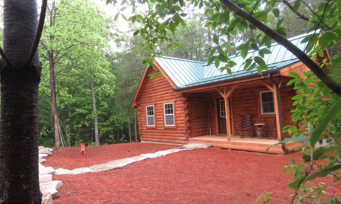 Fletcher Cabin | Idyllic Private Log Cabin Nestled on 3.5 Acres