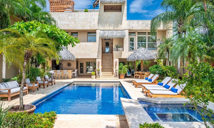 Potrero Villa | Private Luxury Beachfront Villa Perfect for Large Groups