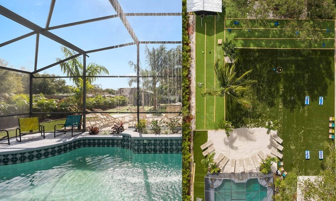 Orlando House | Premier Stay with Private Golf Course Near Universal Studios