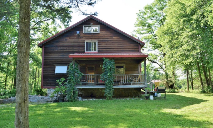New Paltz House | Secluded Nature Retreat Near New Paltz with Scenic Decks