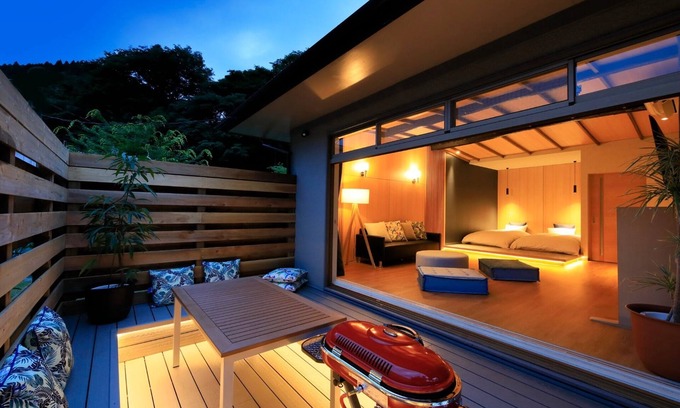 Yamakita Hotel | Private Villa with Open-Air Bath and BBQ Terrace in Kanagawa