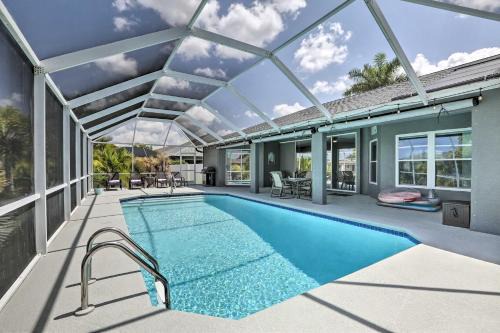 Trafalgar House | Idyllic Cape Coral Escape with Private Pool & Ocean Views