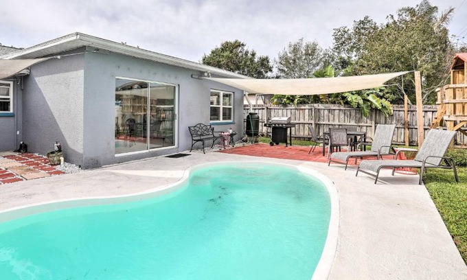 Largo House | Relaxing Largo Escape with Private Pool and Patio Await