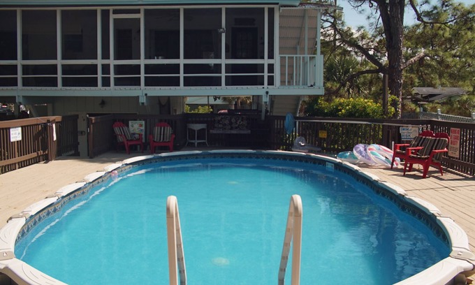 Alligator Point House | Unwind with a Private Pool & Beach Access - Top Rated Stay