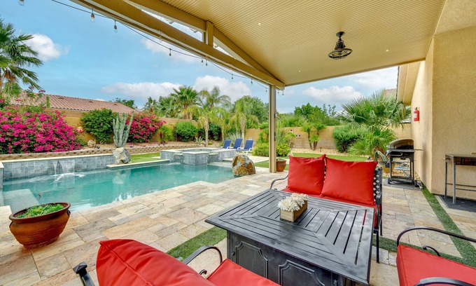 Desert Hot Springs House | Relaxing Desert Hot Springs Retreat with Private Pool & Spa