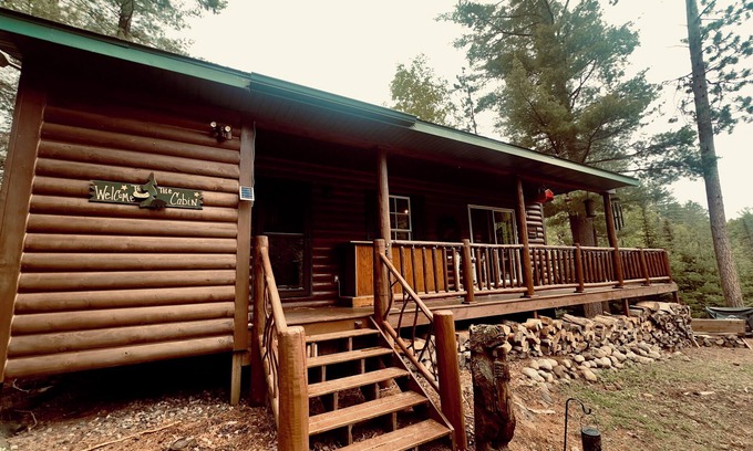 Mercer Cabin | Cozy Cabin in Mercer: Ideal for Families & Close to Town