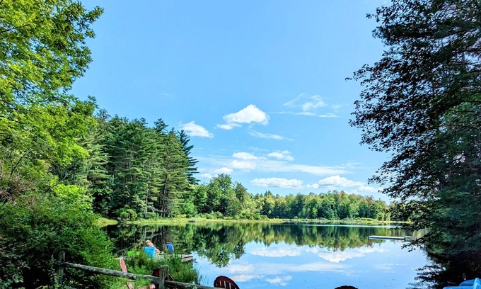 Forestport Cabin | Serene Rustic Lakeside Cabin Near Old Forge - 9.8 Rated!