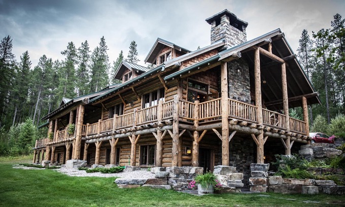 Coram Cabin | Idyllic Retreat Next to Glacier National Park with Pool & Spa