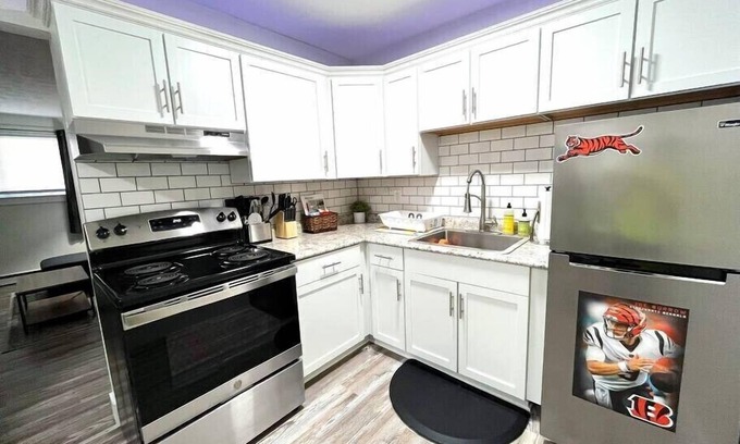 Canton Apartment | Discover the Renovated Bengals Apartment with Pet-Friendly Perks