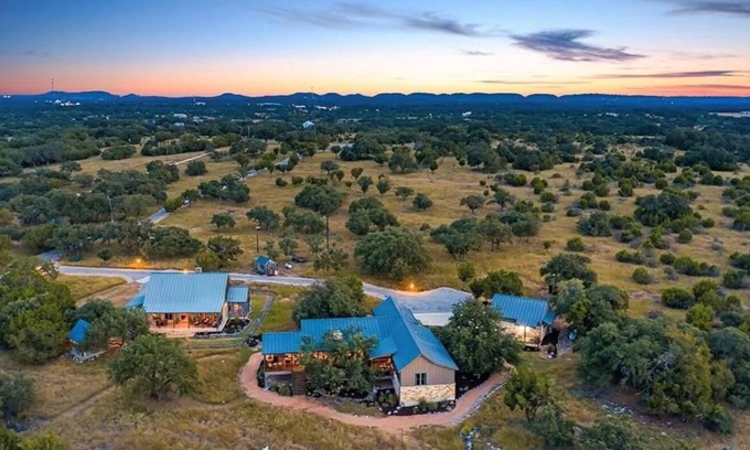 Johnson City House | Idyllic Retreat with River Access & Wine Country Bliss