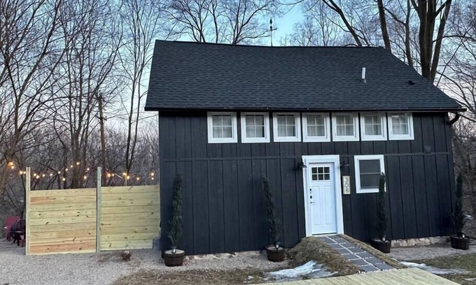 Village of Princeton Cabin | Idyllic Riverfront Retreat with EV Charger & Ocean Views