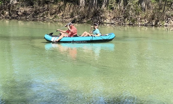 Concan Cabin | Private Riverside Cabin in Concan ~ Gated, Cowboy Chic, Beautiful Riverfront!