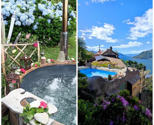Maccagno House | Relaxing Wellness Suite Apartment with Private Pool & Sauna