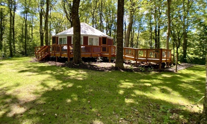 Meadows Of Dan House | Romantic Yurt Retreat near Blue Ridge Parkway - 10/10 Rating