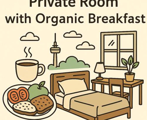 Oberdorla House | Private Room with Organic Breakfast near Hannover Messe